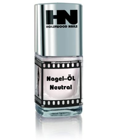 HN Hollywood nails nail oil with vitamin A+E for cuticle care (neutral)