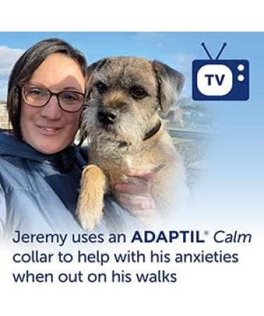 ADAPTIL Calm On-the-Go Collar Helps Dogs Cope with Stress and Anxiety Related Behavioural Issues and Life Challenges Especially When Out and About - Medium/Large Dogs Black 1 Count (Pack of 1) Only Collar - Buy Online on SooperMarket.com