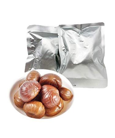 Organic Peeled Chestnuts - Ready to Eat, Vegan & Gluten-Free Snack - No Preservatives, Ideal for Baking & Cooking - 14.1 Ounces - Buy Online on SooperMarket.com