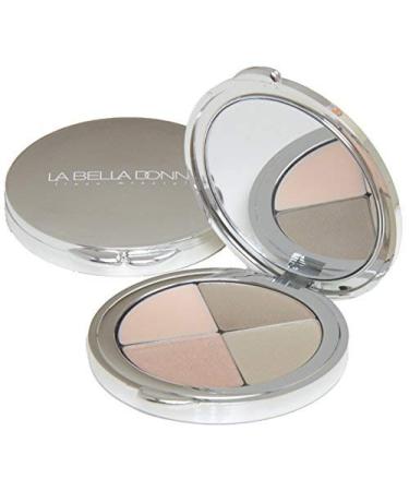 La Bella Donna Complete Brow Kit Quad Compact - Blonde