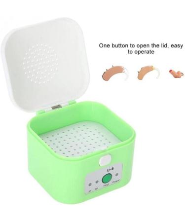 1pc Hearing Aid Dryer Electric USB Drying Box Headphone Dehumidifier Moisture Proof Hearing Aid Dryer Case - Buy Online on SooperMarket.com