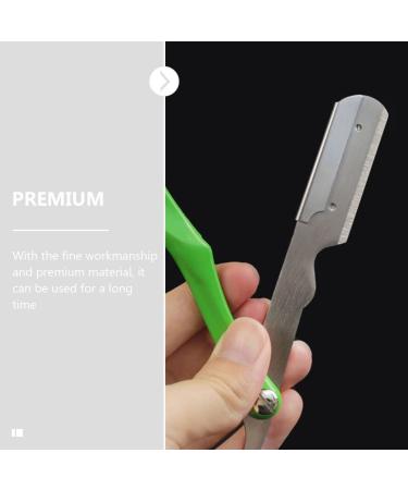 Manual Razor Holder & Beard Shaver Blades - Convenient Barber Supplies for Home Shaving - Buy Online on SooperMarket.com