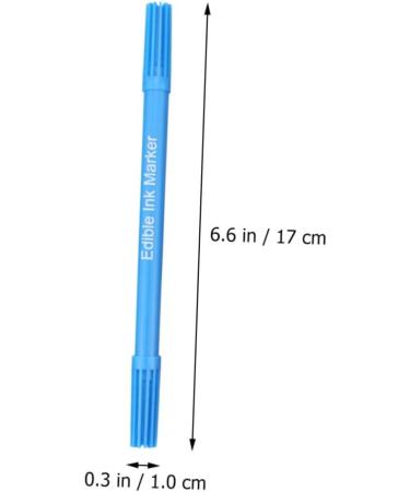 HOMSFOU 8 Pcs Baking Pen Cake Diy Draw Tools Edible Food Markers Cakes Frosting Pen Journal Planner Pen Paint Pen Biscuit Markers Pen Cake Icing Pens Chocolate Double Head Plastic - Buy Online on SooperMarket.com