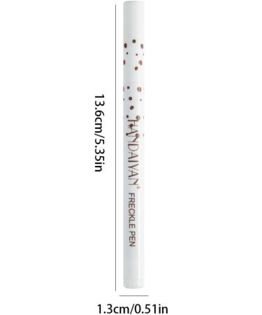 Freckle Pen Make-Up Spotting Pen with Longlasting Waterproof Function Natural Imitation Non-Fading Freckle Pen Coffee - Buy Online on SooperMarket.com