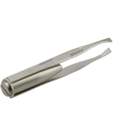Premium LED Eyebrow Tweezers - Stainless Steel Hair Remover Tools with 3 Button Batteries - Perfect for Flawless Brows - Buy Online on SooperMarket.com