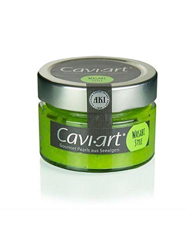 Cavi-Art seaweed caviar wasabi flavour 100g