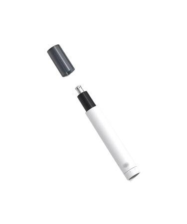 TEMKIN Nose Hair Trimmer Electric Nose and Ear Scissors Shaving Safety Supplies Trimmers (Color : White)