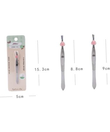minkissy Eyebrow Tool Stainless Steel Eyebrow Clip Slant Tip Eyebrow Tweezer Bevel A011 Eyebrow Pliers Eyebrow Clip Eyebrow Eyebrow Removal - Buy Online on SooperMarket.com