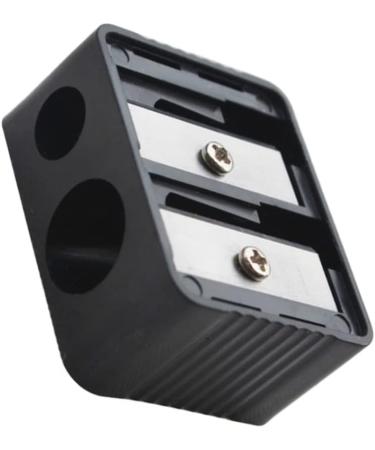 Professional Double Hole Cosmetic Pencil Sharpener for Eyebrow Lip Liner & Eyeliner | Essential Makeup Tool for School & Office Supplies - Buy Online on SooperMarket.com