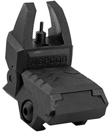 GVN Flip Up Battle Iron Sights - Front and Rear Sights for Rail - Buy Online on SooperMarket.com