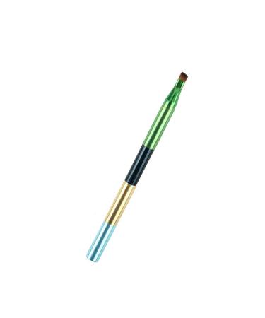 Buy NOLITOY 2pcs Detachable Cosmetics Brush Set Eyebrow Concealer Eyeliner & Lip Brushes for Travel | International Shipping Available - Buy Online on SooperMarket.com