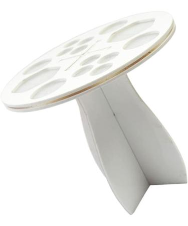 Angoily Brush Drying Holder | Makeup Organizer & Storage Rack | White Cosmetic Brush Dryer for Optimal Drying - Buy Online on SooperMarket.com