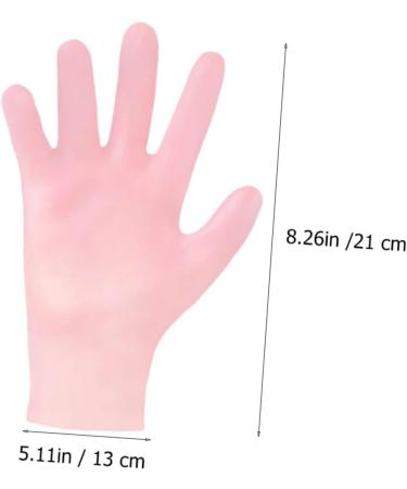 Healeved 2 Pairs Whitening Moisturizing Gloves Cotton Gloves White Gloves Men Moisturizing Gloves for Women Exfoliating Hand Gloves Cracked Hands Gloves Waterproof Gloves Soft Pink Sebs - Buy Online on SooperMarket.com