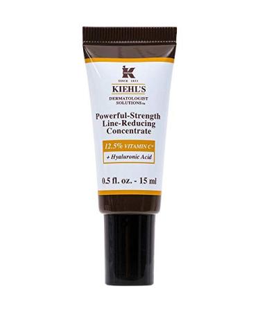 Kiehls Powerful Strength Line Reducing Concentrate Serum   0.5 fl oz / 15 mL (Unboxed)