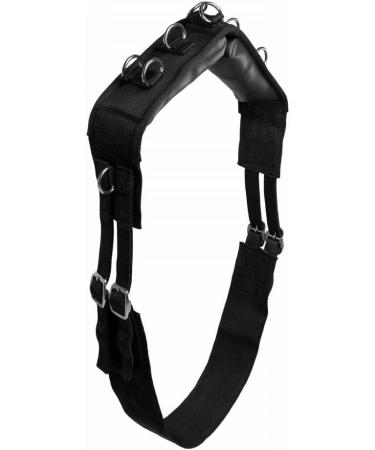 Horze Lunging Surcingle - Black Nylon - Pony Size - Buy Online on SooperMarket.com