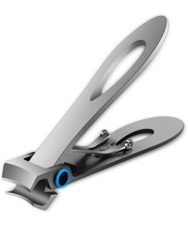 2 Pieces Large Mouth Nail Clippers Thick Nail Cutter Stainless Steel Professional with Large Mouth Silver - Buy Online on SooperMarket.com