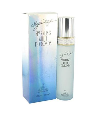 Sparkling White Diamonds by Elizabeth Taylor Eau De Toilette Spray 3.3 oz for Women - 100% Authentic by Elizabeth Taylor