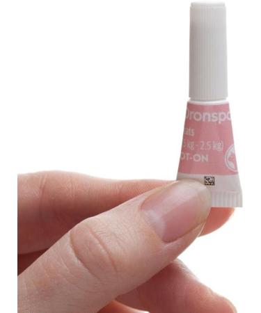 Dronspot Spot On Wormer for Small Cats - 0.5 to 2.5kg - 2 pipettes 2 pipettes Small Cats (0.5-2.5kg) - Buy Online on SooperMarket.com