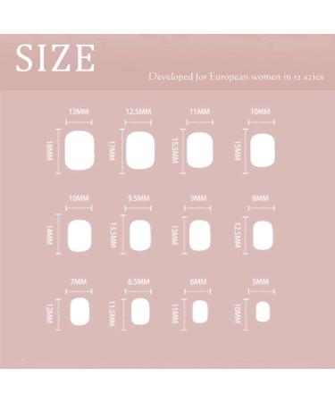 Sethexy Short Square Pink False Nails - 24Pcs Glossy Pure Color Collection for Women and Girls - Buy Online on SooperMarket.com