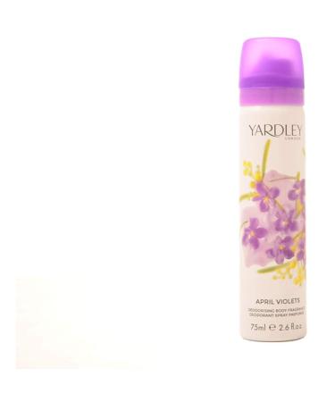 Yardley April Violets Women's Deodorant Body Spray - 2.6 oz - Buy Online on SooperMarket.com