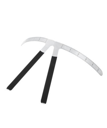 Angoily 1pc Eyebrow Ruler Eyebrow Drawing Tool Brow Stencils Template Balance Ruler Eyebrow Shape