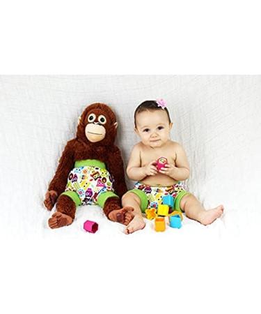 Petit Lulu Size S Pull Up Cloth Nappy Wrap | Washable & Reusable Diaper Cover | Made in Europe (Go Green) - Buy Online on SooperMarket.com