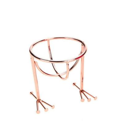 Makeup Sponge Holder Sponge Stand Drying Rack Egg Powder Puff Display Stand (Rose Gold)