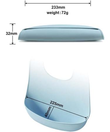 Airfish 2-Set Silicone Bibs for Babies & Toddlers | Easy Feeding Baby Feeder Bibs | Durable & Waterproof - Buy Online on SooperMarket.com