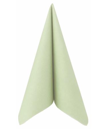 50 APARTina napkins fabric-like Airlaid - UNI color: light lime green size: 40x40 cm light lime green 40x40 cm