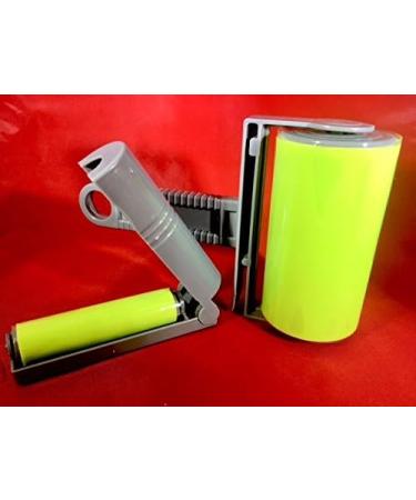 Best Sticky Gel Lint Roller Cleaner | Washable Pet Hair Remover Set | Reusable for Clothes & Car Seats - Green - Buy Online on SooperMarket.com