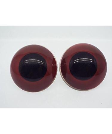 100PCS Brown Plastic Safety Screw Eyes w/ Washer for DIY Toy Making (24mm Diameter) - Doll, Puppet, Bear Craft Accessories - Buy Online on SooperMarket.com