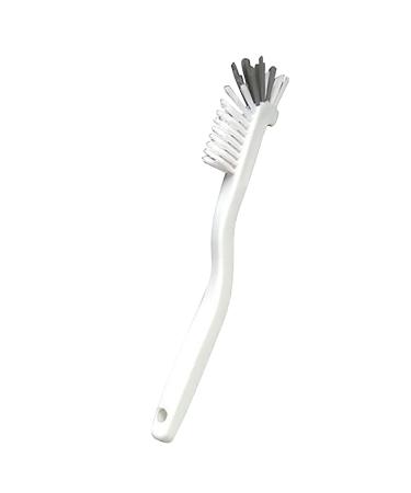 Kitchen Cleaning Scrub Brush Deep Stove Brass Wire Brushes Scraper Scrubber Brush For Range Hood Grease Grime Cleaner Brush For Pot Pan Household Cleaning Tools Little Pro (White One Size) White One Size
