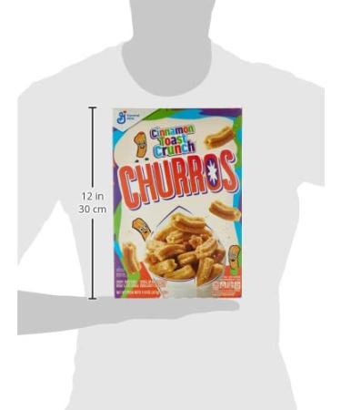 Churros Cinnamon Toast Crunch Breakfast Cereal 11.9 OZ - Delicious and Crunchy Morning Treat - Buy Online on SooperMarket.com