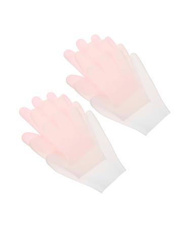 HAPINARY 3 Pairs Cover Lotion Gloves Moisturizing Gloves Overnight Sleeping Gloves for Dry Hand Women Silicone Dry Hand Gloves Moisturizing Gloves Hands