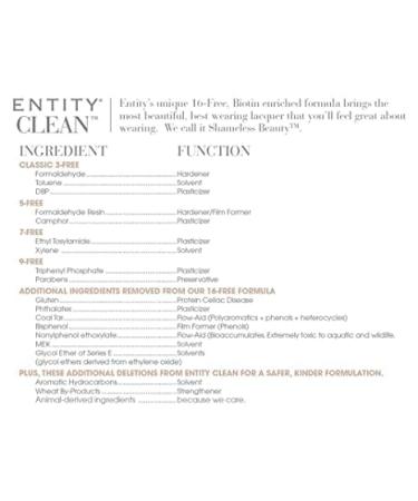 Entity Clean Kindred Spirit Purple Glitter Nail Lacquer 0.5 oz - Vegan, Cruelty-Free, Halal, Biotin-Infused - Buy Online on SooperMarket.com