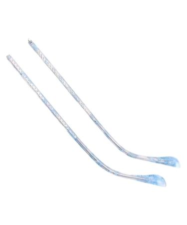 Ranara glasses end spikes replacement glasses legs glasses accessories clear blue plastic glasses substitute.