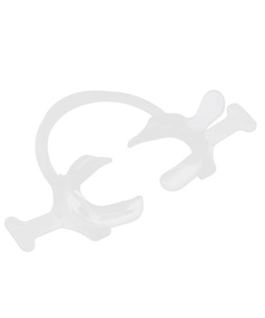 Cheek Lip Retractor Mouth Opener with Handle Design Dental Supplies - 1 Piece (C-Shape)(L)
