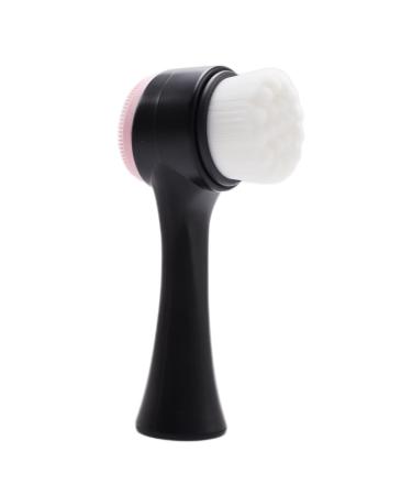 Face Exfoliator Brush Manual Face Brush Silicone Face Scrubber 2 in 1 Face Cleansing Brush for Cleaning Exfoliating