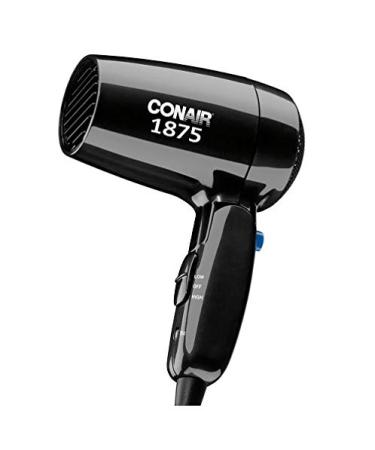 Conair Travel Folding Hair Dryer Black