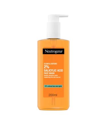 Neutrogena Tea Tree Clear and Defend 2 percent Salicylic Acid Face Wash 200 ml