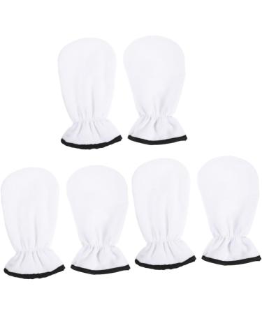 FOMIYES 3 Pairs Maintenance Essential Oil Gloves Hand Warmers Gloves Hand Mask Gloves Paraffin Wax Hand Cover Hot Wax Paraffin Gloves Heat Preservation Gloves Spa Mittens White - Buy Online on SooperMarket.com
