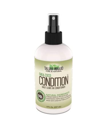 Taliah Waajid Shea Coco Daily Leave In Conditioner 8oz - Hydrating Hair Care - Buy Online on SooperMarket.com
