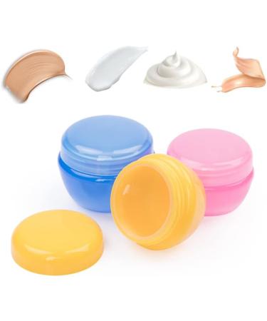 HINNASWA Travel Containers Set for Toiletries & Cosmetics - Pink/Green/Blue/White/Yellow/Purple - Buy Online on SooperMarket.com