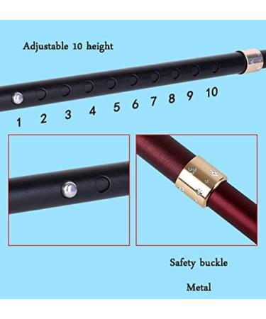 Lightweight Walking Stick with Wooden Ergonomic Handle Crutches 10 Adjustable for Men Women Arthritis Seniors Disabled Elderly Mobility Cane with 3 Legs Non-Slip Rotate - Buy Online on SooperMarket.com