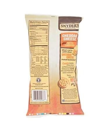 Snyder's of Hanover Pretzel Sandwiches - Cheddar Cheese - 8 oz (2 Pack) - Buy Online on SooperMarket.com