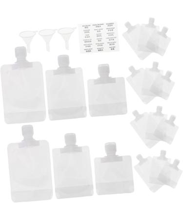 FOMIYES 3 Sets Flap Lotion Bag Travel Cosmetic Bag Shampoo Travel Bag Vertical Spray Pocket Liquid Travel Containers Squeezable Bags Travel Liquid Pouch Frosted Wash Bag or Clamshell - Buy Online on SooperMarket.com