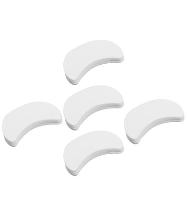 ERYUE 50 Pcs Eyeshadow Pads Stencils Eyeshadow Pad Patches Eyeshadow Stickers Eyeshadow Shield for Eye LipMakeup Supplies 50pcs White