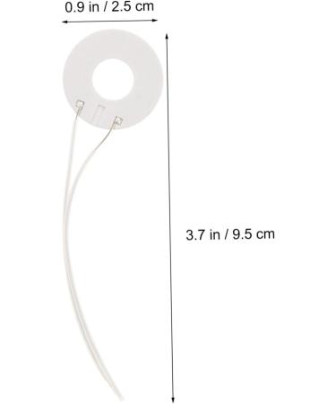 FOYTOKI 2pcs Hot Rings Heating Rings for Replacing Coils Heating Coil Heating Plate Repair Kit Metal White - Buy Online on SooperMarket.com