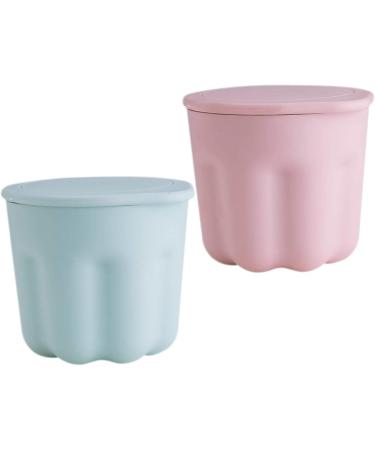 minkissy 10 Sets Pp Washing Bowl Silicone Rinsing Bowl Brush Cleaning Tool Make Brush Cleaning Bowl Cosmetic Scrubber Mat Brush Clean Bowl Cleaner Silica Gel Makeup Brush - Buy Online on SooperMarket.com