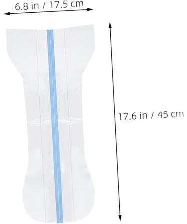 Healvian 4pcs Swimming Stickers Water Proof Stickers Women's Private Stickers White Non-woven Fabric - Buy Online on SooperMarket.com